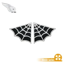 Паутина на заказ вышивка металлик фильмы нашивки Одежда Украшение поставка тканей наклейки для куртки жилет