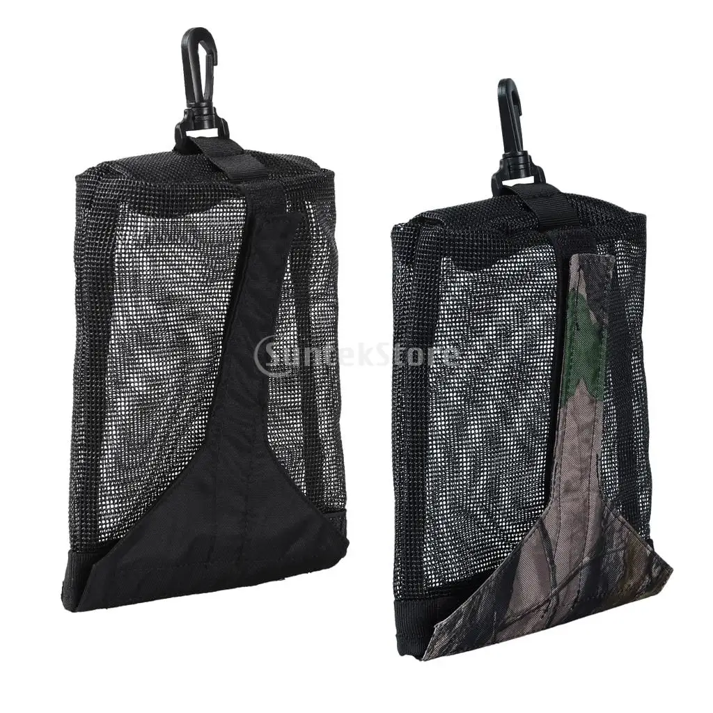 2 Pieces Durable Mesh Scuba Diving Dive Weight Pocket Gear Accessories