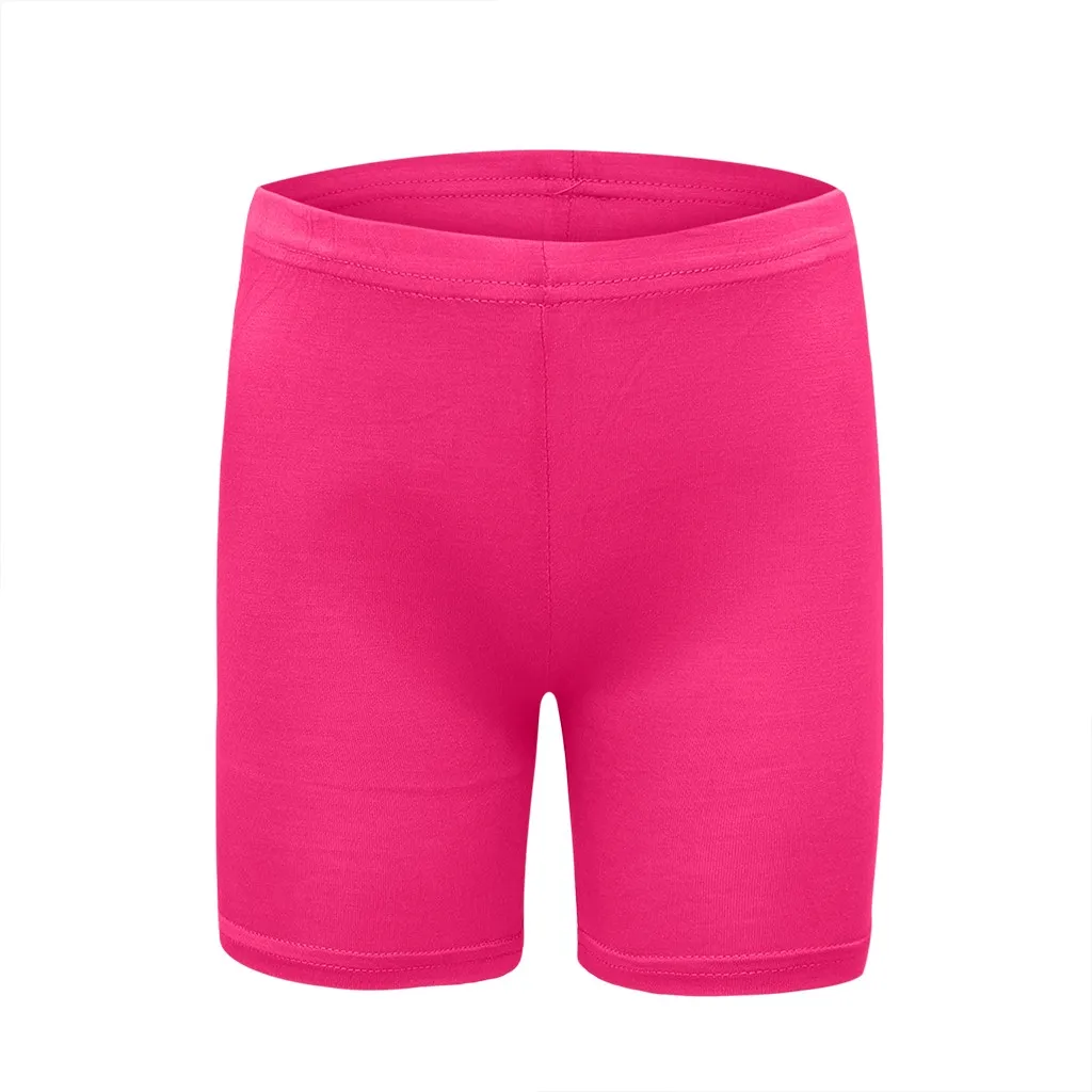 Baby Shorts Girls Summer Dance Shorts Girls Bike Short Breathable And kids Safety Pants Discontinued no stock, please do not buy - Цвет: Red