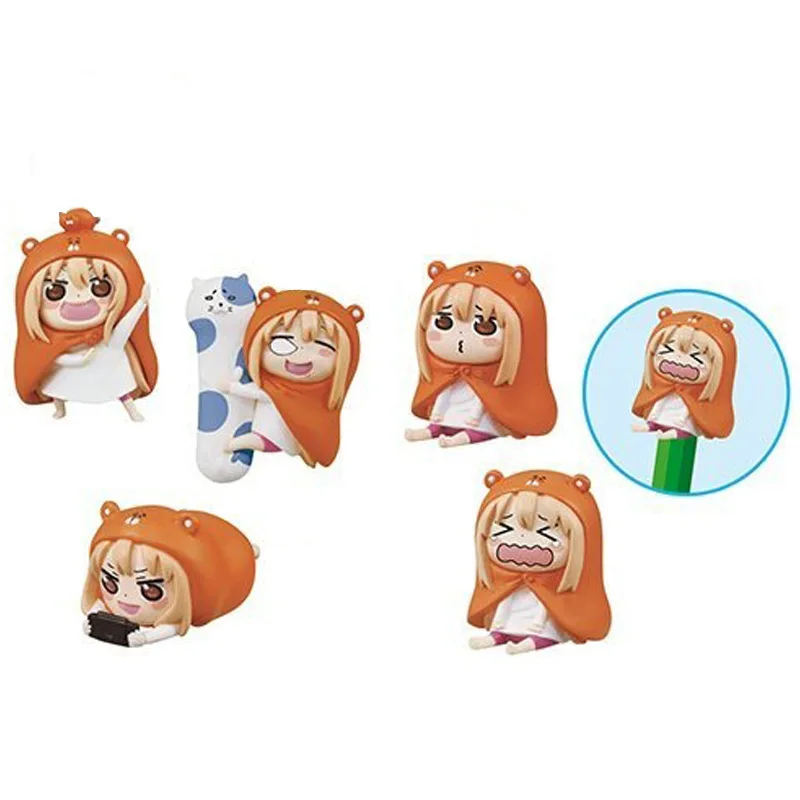 5 шт./компл. Himouto! Ботинки для костюмированной вечеринки косплея Умару Чан фигурку