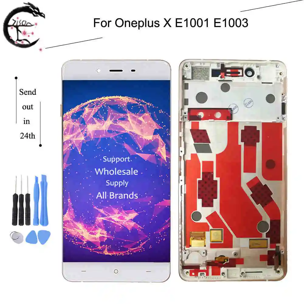 

5.0" LCD With Frame For Oneplus X E1001 E1003 oneplusX LCD Display Screen Touch Panel Digitizer Assembly For One plus X Display