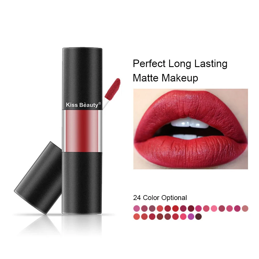 MayCreate Matte Tint Lip Gloss Long Lasting Liquid Lipstick Lip Gloss Waterproof Makeup Glitter Lip Gloss 1 MayCreate Matte Tint Lip Gloss Long Lasting Liquid Lipstick Lip Gloss Waterproof Makeup Glitter Lip Gloss 2