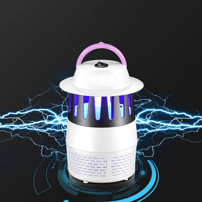 Электронный комарный убийца USB Powered насекомых нетоксичные УФ светодиодный ловушка для насекомых лампа для беременных Для женщин и детей