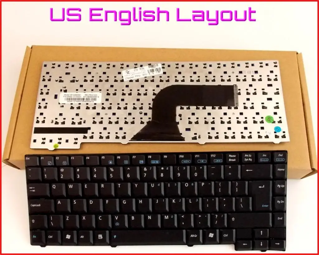 Новая клавиатура для ноутбука ASUS A3E A4 A3Ac A3A A3FC A3V A7 M9 A3H R20 A7V A7D A7F A7G A7J | Компьютеры и