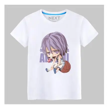 High Q Аниме kuroko no basket принты o-образным вырезом косплей футболка Летняя хлопковая с коротким рукавом мужская wo мужские футболки топы - Цвет: 1