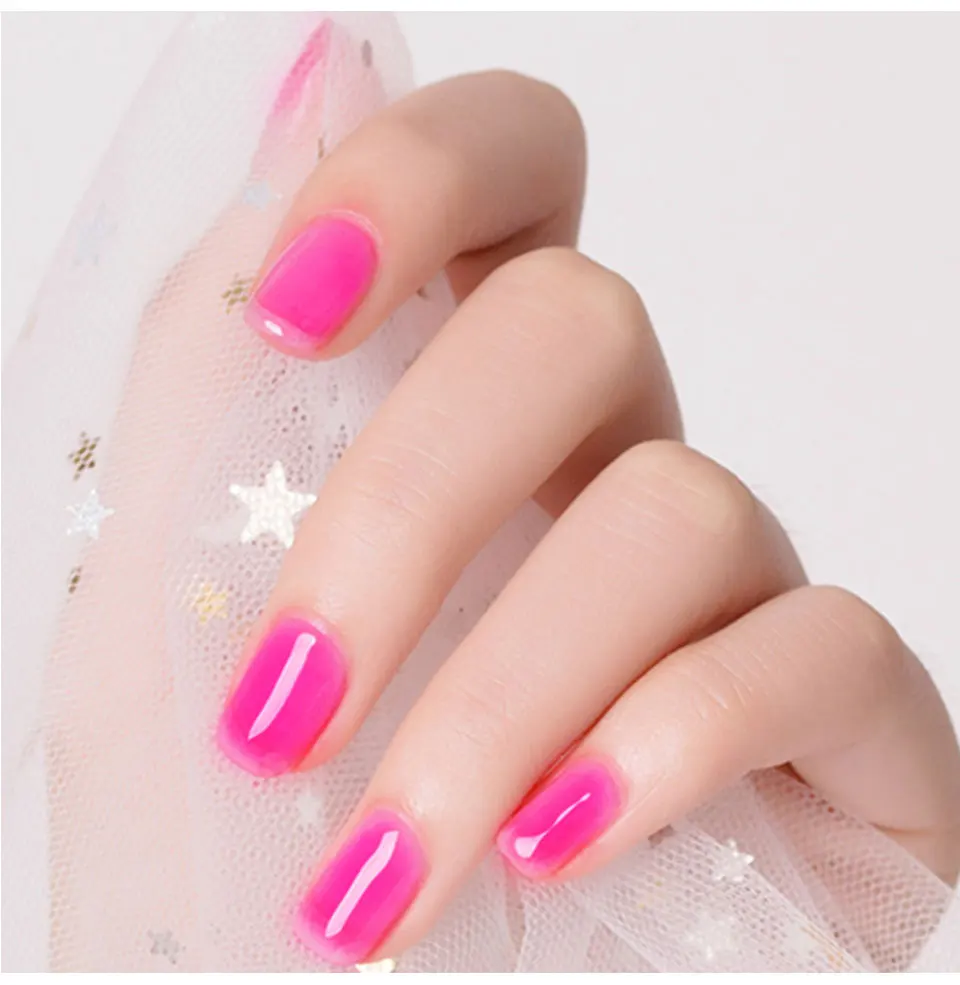 Vrenmol прозрачный розовый Цвет телесный серия Полупостоянный лак для ногтей гель УФ лак для ногтей длительный УФ Гель-лак для ногтей