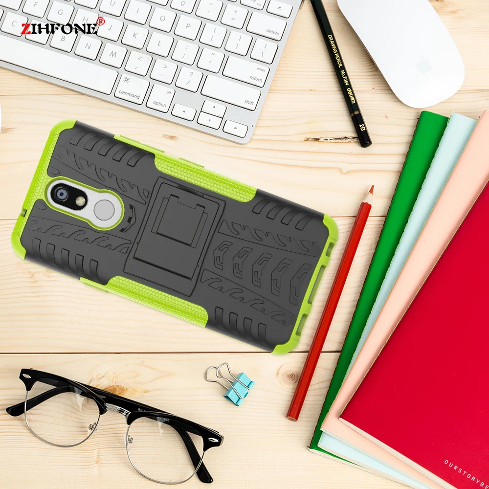

Fundas Phone Case for LG K40 Case Shockproof Armor Soft TPU Hybrid Hard Plastic Back Cover On Coque LG K40 5.7 inch Case Capa