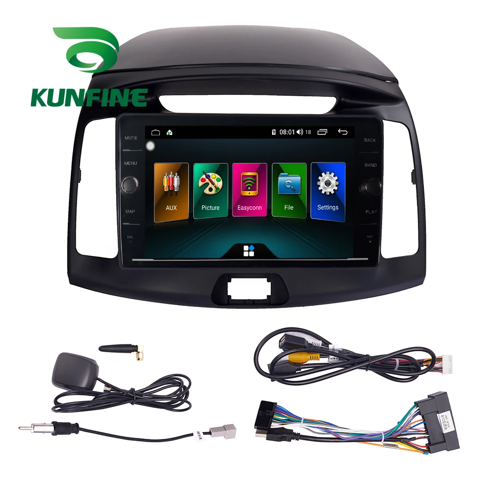Flash Deal Octa Core 4GB RAM 64GB ROM Android 8.1 Car Navigation Player Deckless Car Stereo for Hyundai Elantra 2011 2012 2013 2014 2015 7