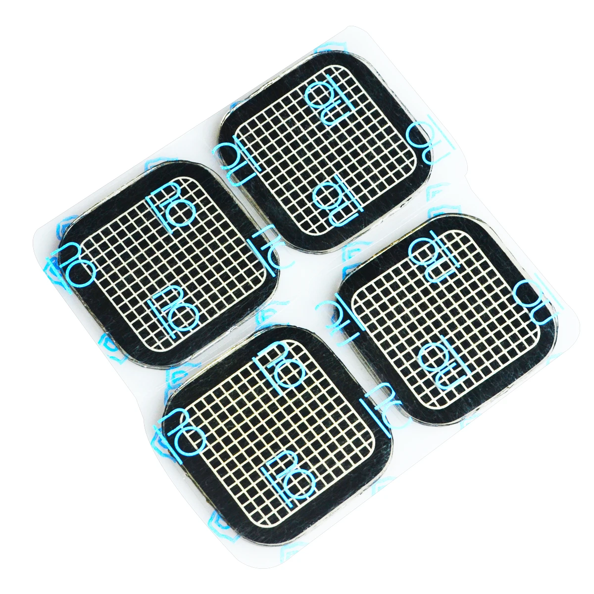 1pack Replacement Arm Electrode Gel Pads Soft Square Muscle Toner Flex Belt Patches For Tens Machine Training Use