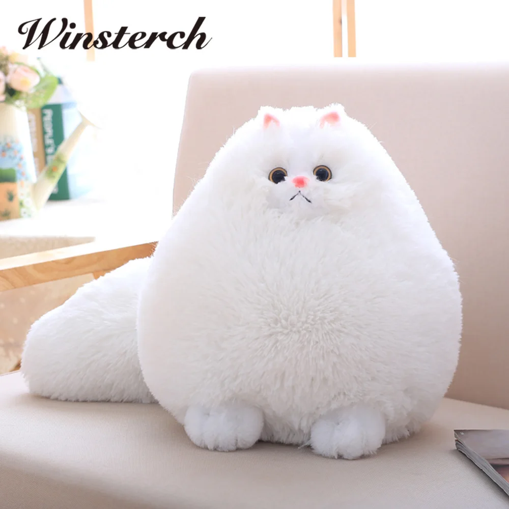 Ilovethepersonwhohatesme Achat En Peluche Moelleux Persan Chat Jouets Pembroke Oreiller Doux Animaux Bebe Enfants Cadeaux De Noel Brinquedos Ww108 Pas Cher Ligne
