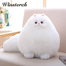 Fun Plush Fluffy Cats Persian Cat Toys Pembroke Pillow Soft Stuffed Animal Peluches Dolls Baby Kids Toys Gifts Brinquedos WW108