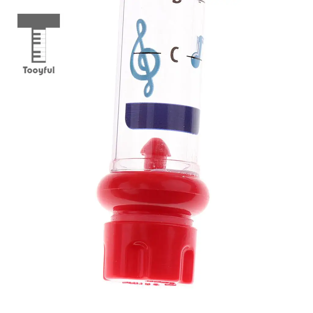 Tooyful 1 упаковка Красочная ванна водная флейта игрушки пластиковый деревянный духовой инструмент Детские музыкальные игрушки подарок