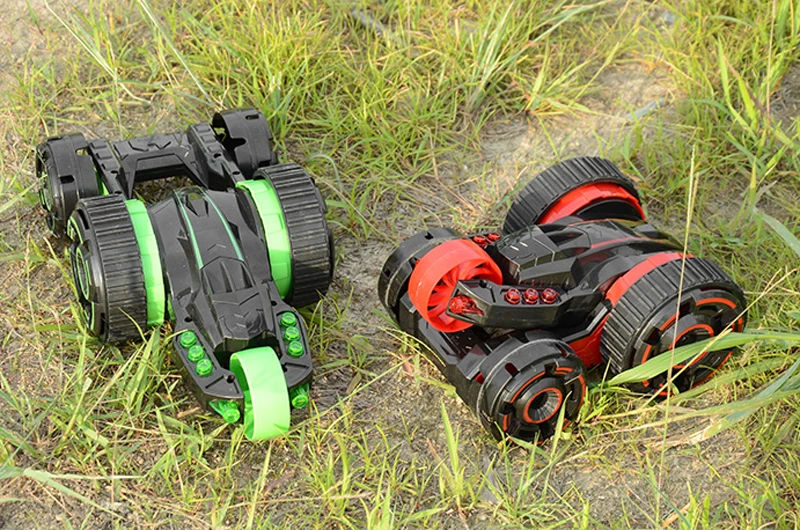 Graus de Rotação e Duplo-lado de Alta Carro de Corrida sem Fio rc Carro Rodas Especial Dublê 360 Velocidade Luz Rádio Brinquedo Elétrico 5 10 High Quality Brinquedos e hobbies