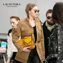 A1336 Dahlia Vendimia Pequeña Cadena de Señoras de cuero de Vaca Genuino Bolsos de Cuero Para Las Mujeres Famoso Diseñador de la Marca Crossbody Bolsas de Sillín