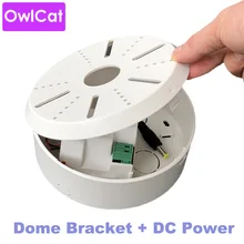 OwlCat CCTV Video Surveillance Dome Camera Ceiling Mount Bracket with DC12V2A Power adapter OwlCat CCTV Video Surveillance Dome Camera Ceiling Mount Bracket with DC12V2A Power adapter