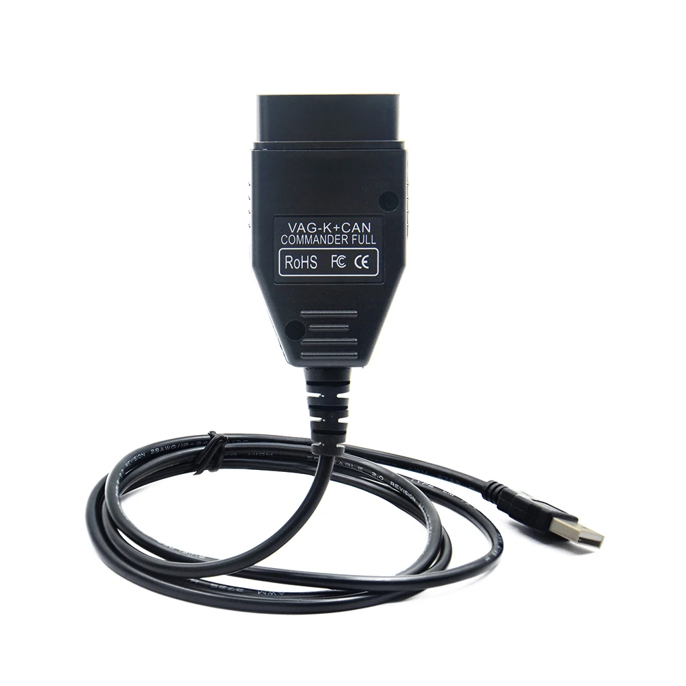 Диагностический кабель OBD2 для VAG K + CAN Commander 1 4 с чипом FTDI FT232RL PIC18F258|can vag|vag canvag com |