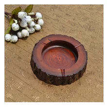 Bark/натуральный/классический китайский Роскошный Гостиничный бар креативная пепельница мусор твердой древесины сигареты 10-16 см