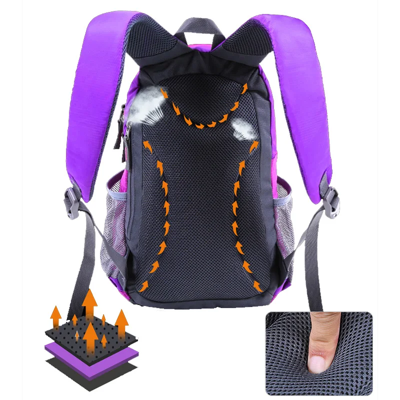 Спортивная детская сумка через плечо водонепроницаемый рюкзак для путешествий походная сумка рюкзак школьные ранцы для мальчиков и девочек