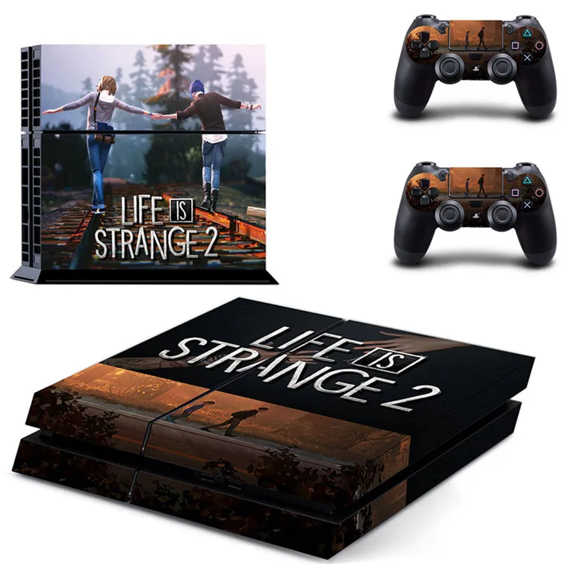 Gioco La Vita È Strana 2 Ps4 Gioco Della Copertura Per Ps4 Autoadesivo Della Pelle Per Ps4 Playstation 4 Console E 2 Controller Skin Decalcomanie