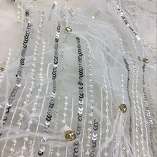 Модная 3D кружевная ткань с перьями и бриллиантами с крупным бисером и блестками кружевная ткань для верхних дизайнерское платье вышивка кружева