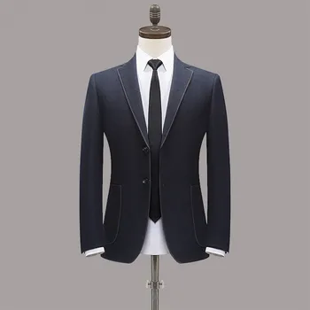 

Customized new hot fashion Slim men's suit men's business formal suit men's solid color gentleman suit dress