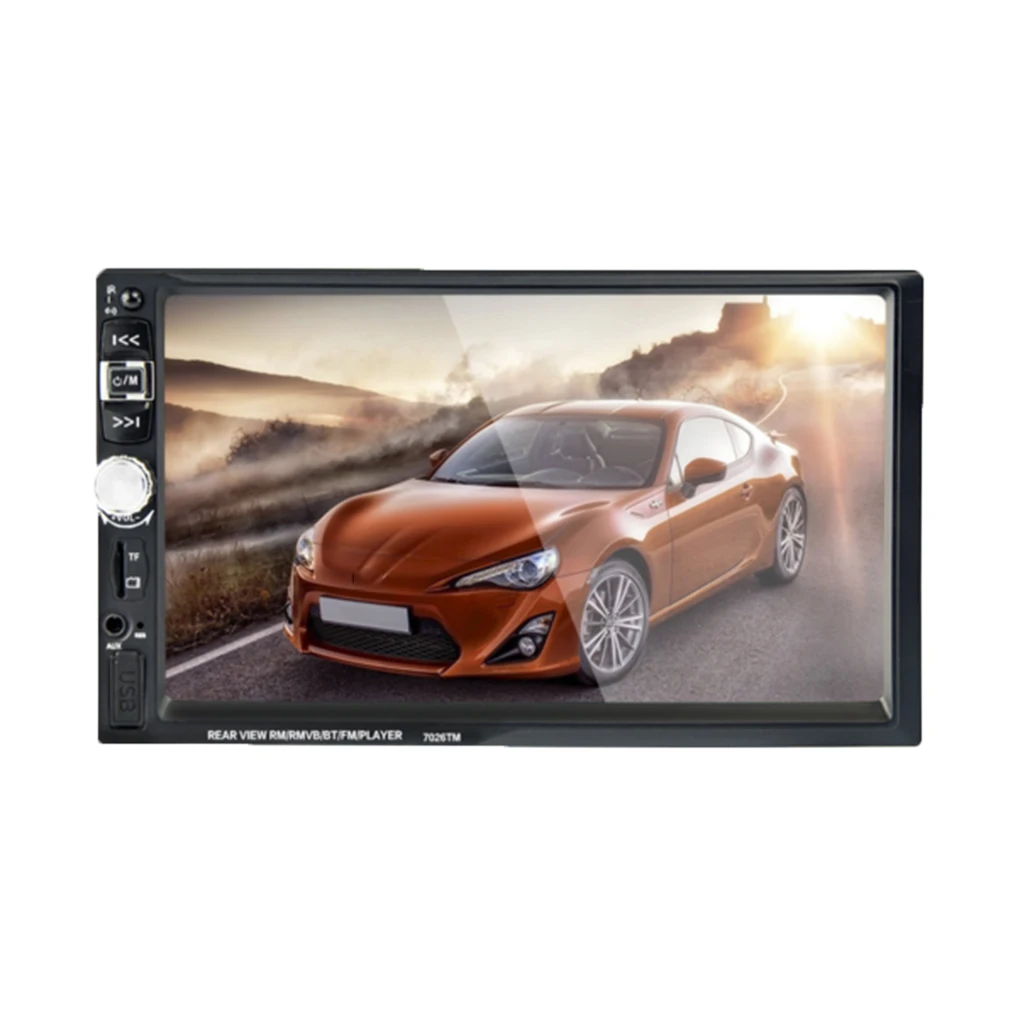 

7026TM 7" Touch Screen Car MP5 Player Support Bluetooth USB FM Car Radio SD Card Phone Internet Car Audio/Vedio Player