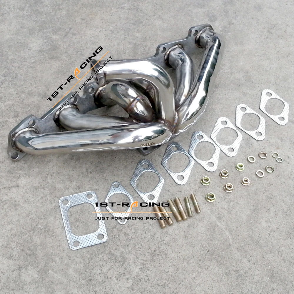 Для Nissan Skyline R32 R33 89-98 RB25DE/RB25DET нержавеющая T3 фланец Turbo Manifold NEW 1ST-RACING