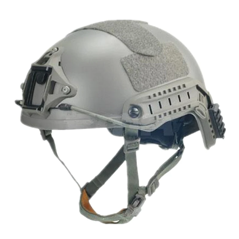 Тактический шлем для пейнтбола шлем с высоким вырезом шлем XP спортивный велосипедный шлем ABS материал для страйкбола Paintbal Черный DE FG M L