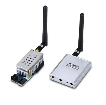 

Free Shipping 5.8G 2000mW 2w TX2000 8CH remote Wireless Audio/Video AV Transmitter Receiver RC5808 TX/RX Kit for FPV Multicopter