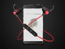 

Bluetooth Stereo Earphone Magnetic Waterproof Headphone Music Bluetooth Headset With Mic For Android Ios