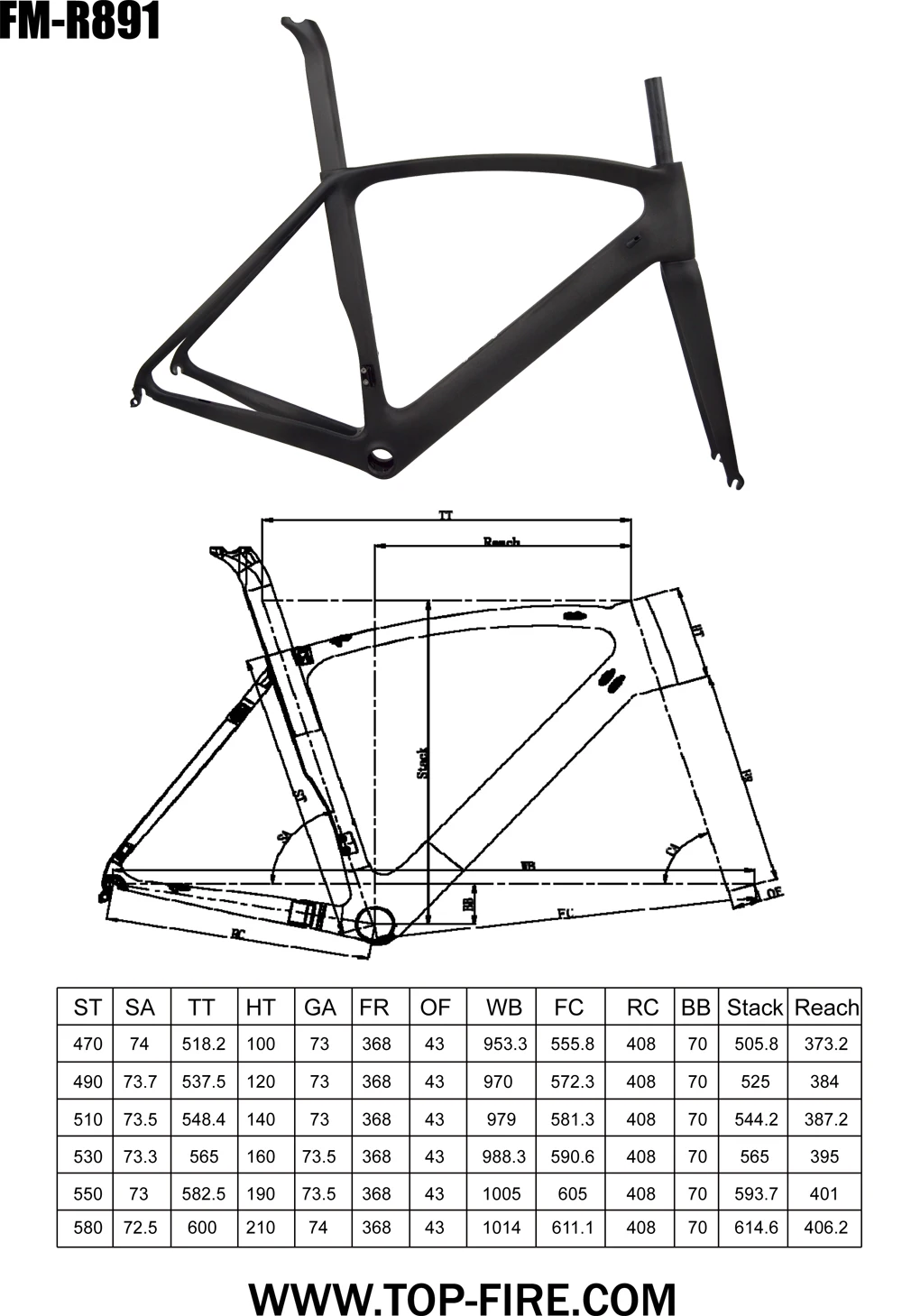 FM-R891 geometry