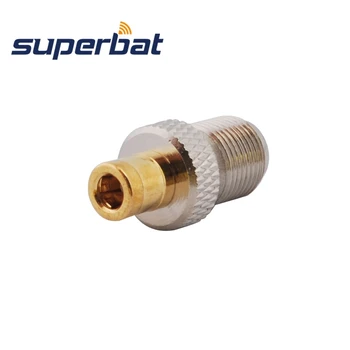 

Superbat 5 pcs SMB-F RF Adapter SMB Male Plug to F Female Jack straight Coax Connector