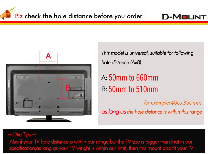 DL-D-109MT 80 кг 7" 65" 5" 660x500 выдвижной сверхмощный поворотный кронштейн с двойным кронштейном для полного движения ЖК-телевизора настенный кронштейн светодиодный держатель