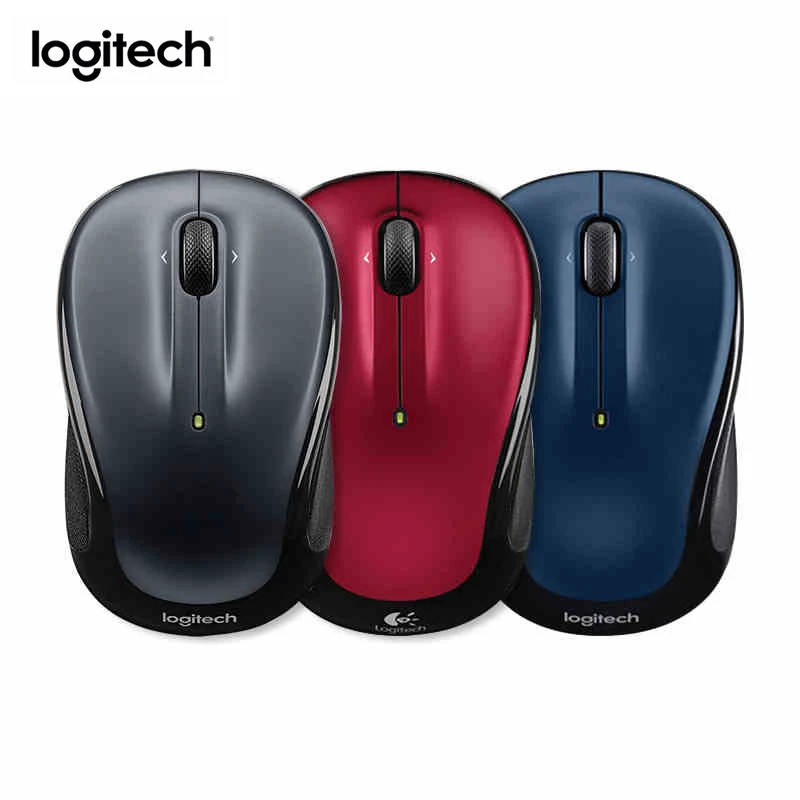 Оригинальная игровая мышь logitech wireless M235 1000DPI подходит для настольного ПК
