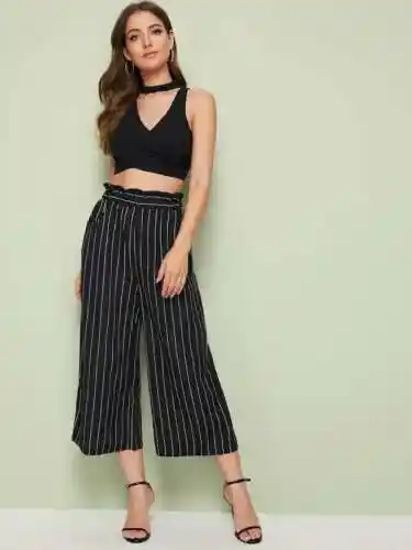 Trousers wide leg ladies Clearance