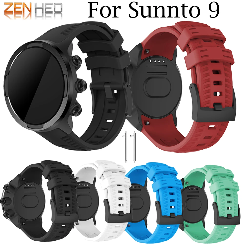 New Sport Watch Strap for Suunto 9 Watch Band WatchStrap Bracelet Replacement Wristband for Suunto 9 Smart Watch Wrist bands New Sport Watch Strap for Suunto 9 Watch Band WatchStrap Bracelet Replacement Wristband for Suunto 9 Smart Watch Wrist bands
