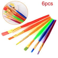 6 шт./компл. Лидер продаж Art Краски ing кисти акрил акварель художник масляные краски художественные Кисти