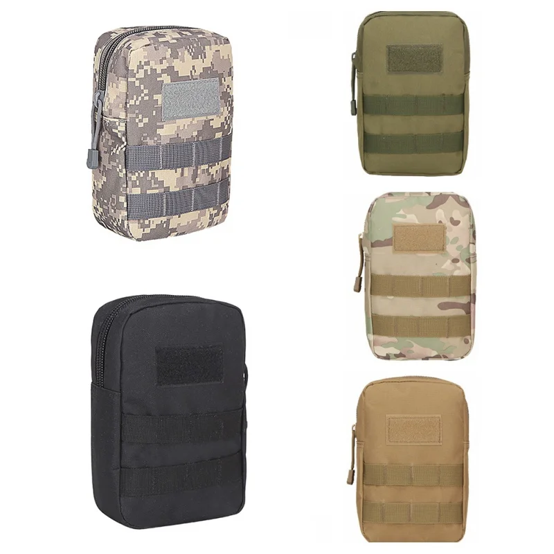 Outdoor Tactical Vest Pouch Accessory Tool Waist Bag Nylon Molle
