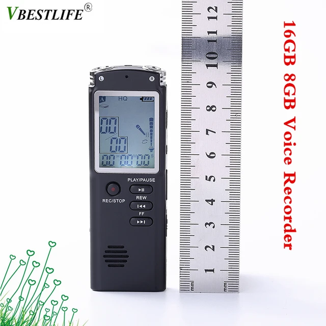 16GB 8GB Voice Recorder USB Professional 96 Hours Dictaphone Digital Audio Voice Recorder Telephone Recording WAV,MP3 Player