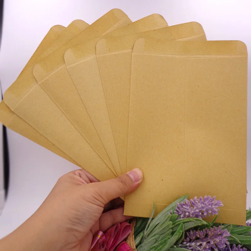 

5pcs Kraft Envelopes Self Adhesive Blank Envelope Stationery Gift Card Post Card Photo Letter Storage Office School Supplies