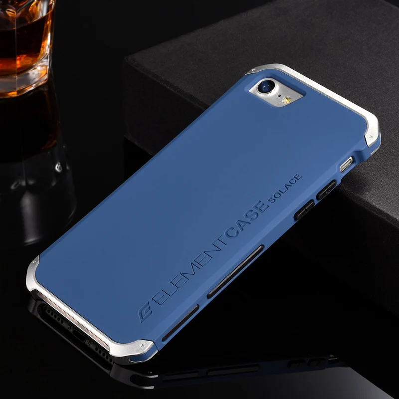 Роскошные чехлы для телефонов iPhone 7/iPhone 7 Plus с дизайнерским алюминиевым и
