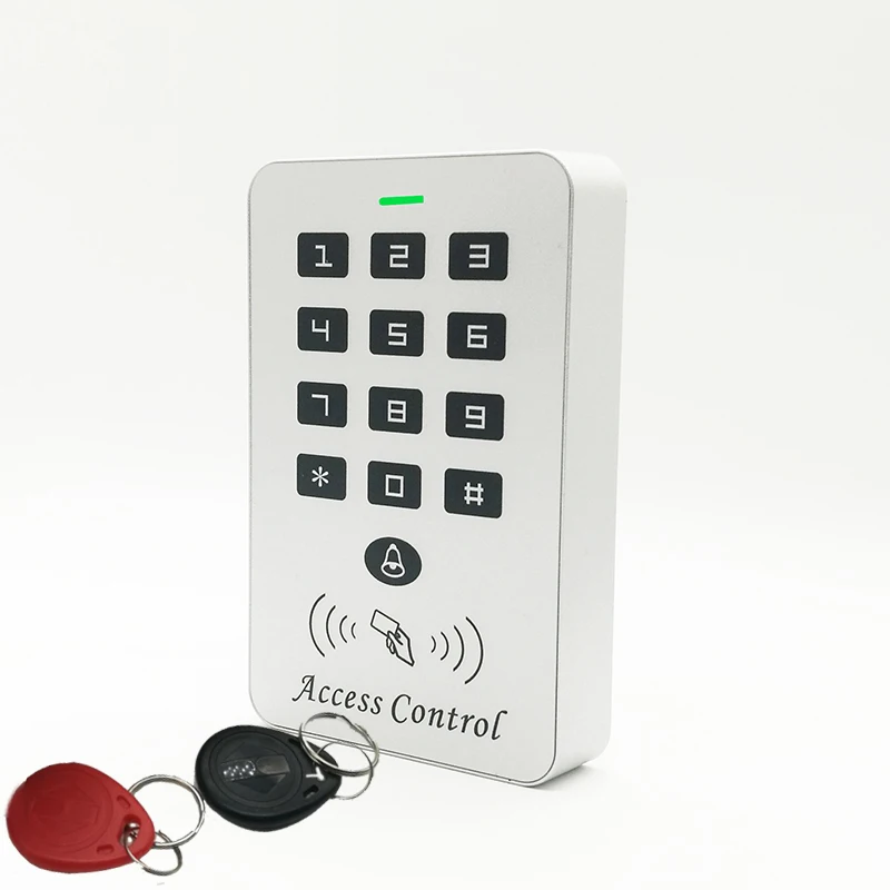 

Free Shipping 125khz keypad standalone rfid card door access control system