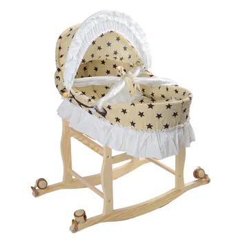 

Crib Bed Portable Baby Cradle Extended Edition Baby Sleeping Basket Newborn Bed Mother And Baby Wholesale