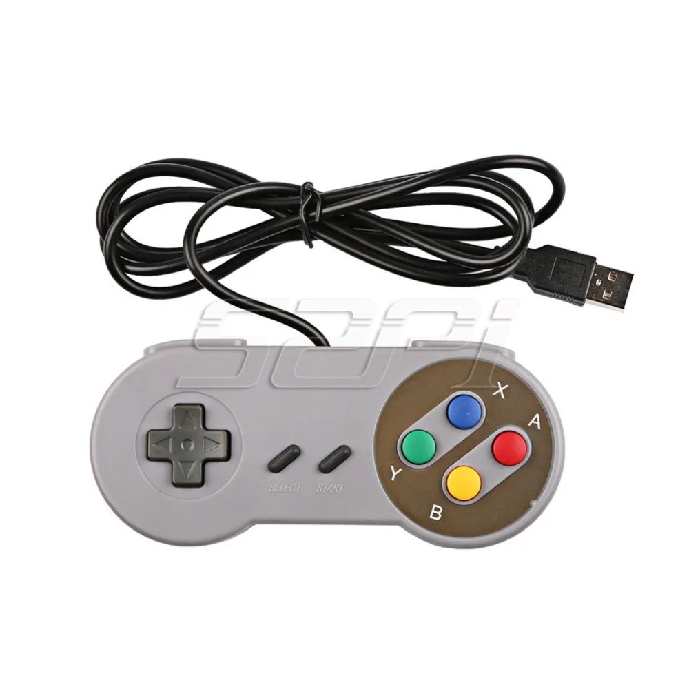 52Pi 2 шт./лот Super SNES; usb контроллер, геймпад джойстик с фланелевой сумкой для ПК Raspberry Pi 3 Retropie NESPi