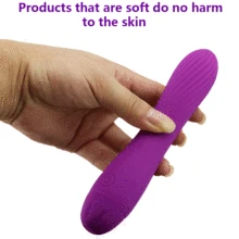 Big font b Dildo b font Vibrator for Woman G spot clitoris Masturbation powerful Soft silicone
