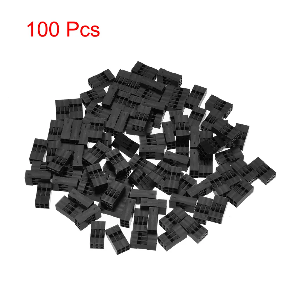 Uxcell 100pcs JST SM Housing Connector 2x3P 2.54mm Pitch Female Pins