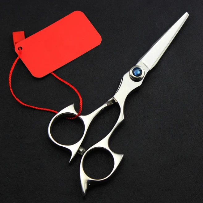 Top grade new professional Japan 440c steel 5 inch gem hair scissors