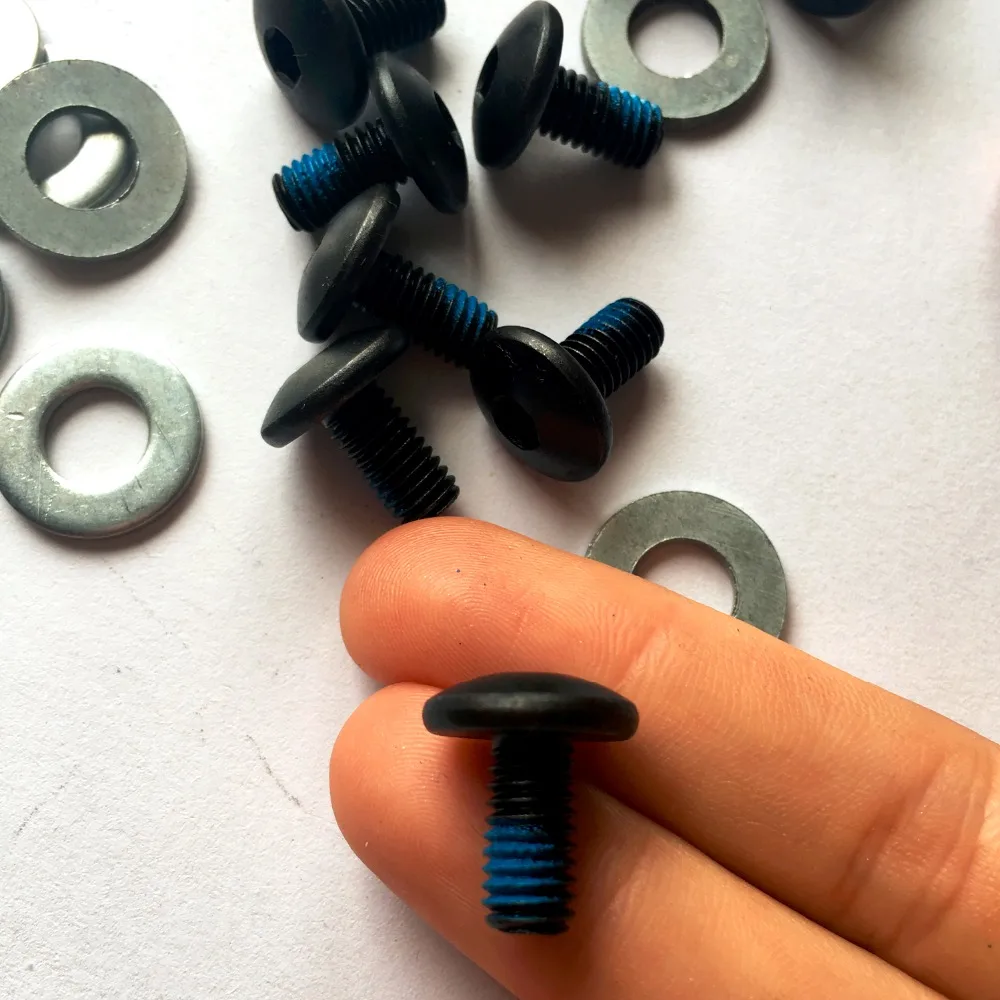 

6pcs/lot 6mm Diameter Skate Shoes Bottom Screws Nails For SEBA High HV