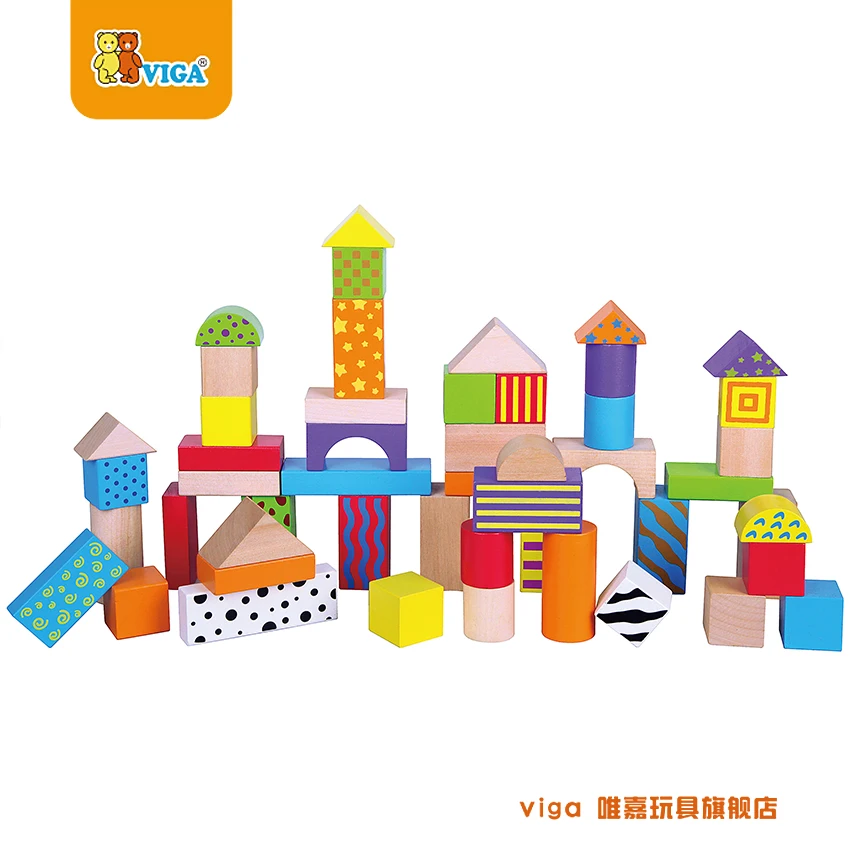 viga wooden blocks