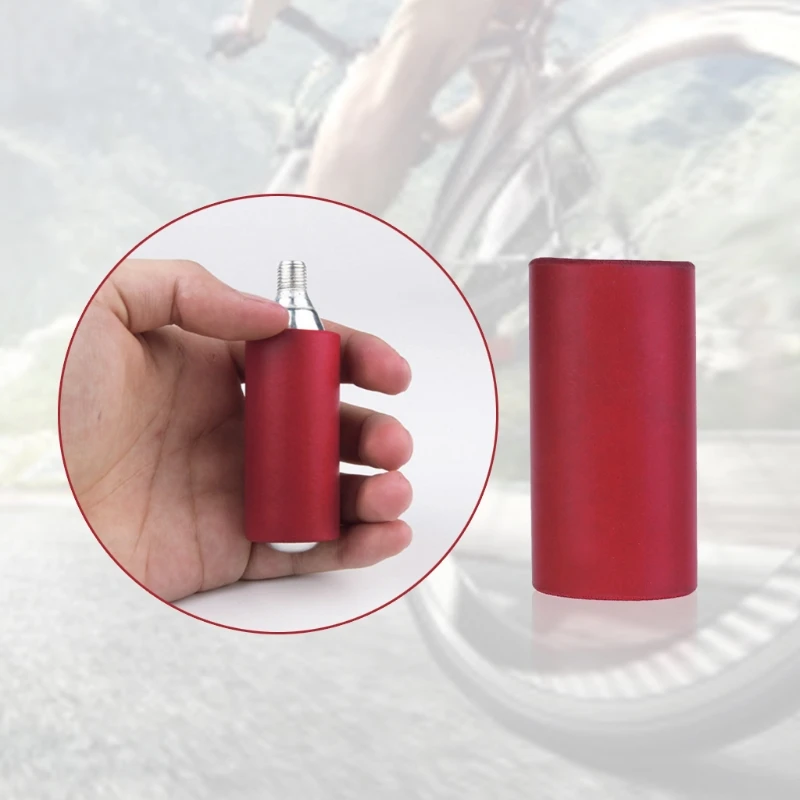 

Bicycle CO2 Bottle Cover Air Pump Sleeve Protection Anti Freezing Bike Accessory Retail/Wholesale Support